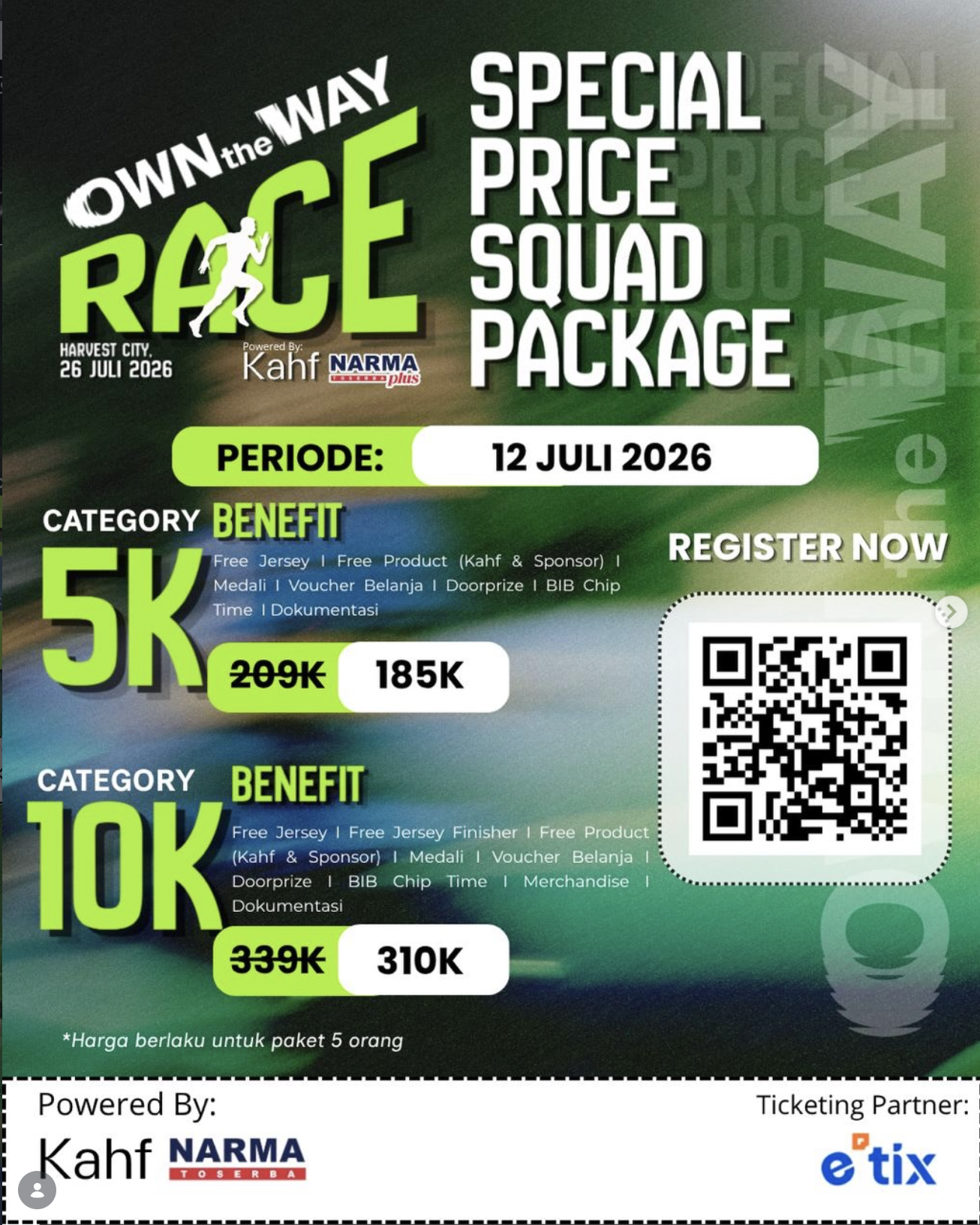 Event poster